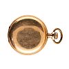 ELGIN GOLD PLATED POCKET WATCH at Ross's Online Art Auctions