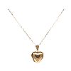 9CT GOLD HEART LOCKET & CHAIN at Ross's Online Art Auctions