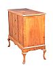 VINTAGE WALNUT SIDE CABINET at Ross's Online Art Auctions