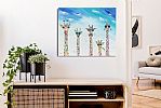 HAPPY GIRAFFES by Evelina Vine at Ross's Online Art Auctions