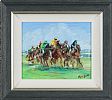 AT FAIRYHOUSE RACECOURSE by Marie Devlin at Ross's Online Art Auctions