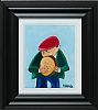THE BODHRAN PLAYER by Hugo Healy at Ross's Online Art Auctions