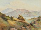 DISTANT LOUGH by Irish School at Ross's Online Art Auctions