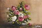 STILL LIFE, ROSES by Mattie Waugh at Ross's Online Art Auctions