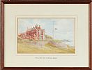 ROYAL ULSTER YACHT CLUB HOUSE, BANGOR by Joseph William Carey RUA at Ross's Online Art Auctions