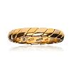 18CT GOLD YELLOW & WHITE GOLD BAND at Ross's Online Art Auctions