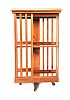 WALNUT REVOLVING BOOKCASE at Ross's Online Art Auctions