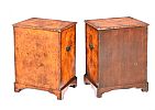 FINE PAIR OF GEORGIAN STYLE BACHELOR'S CHESTS at Ross's Online Art Auctions