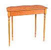 YEW WOOD CONSOLE TABLE at Ross's Online Art Auctions