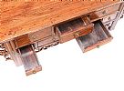 CHINESE CHERRY WOOD HALL BENCH at Ross's Online Art Auctions