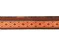 FINE ANTIQUE INLAID WALNUT WALL MIRROR at Ross's Online Art Auctions