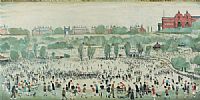 PEEL PARK by Laurence Stephen Lowry RA at Ross's Online Art Auctions