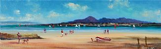 REGATTA, ARDS PENNINSULA, COUNTY DOWN by William Cunningham at Ross's Online Art Auctions