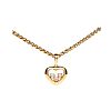 CHOPARD 'HAPPY DIAMONDS' 18CT GOLD NECKLACE at Ross's Online Art Auctions