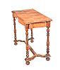 ANTIQUE WALNUT SIDE TABLE at Ross's Online Art Auctions