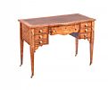EDWARDIAN INLAID ROSEWOOD DESK at Ross's Online Art Auctions