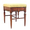 ANTIQUE MAHOGANY STOOL at Ross's Online Art Auctions