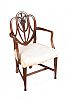 ANTIQUE MAHOGANY ARMCHAIR at Ross's Online Art Auctions