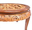 CHINESE HARDWOOD NEST OF TABLES at Ross's Online Art Auctions