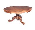 VICTORIAN MAHOGANY SHAPED TOP CENTRE TABLE at Ross's Online Art Auctions