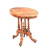 VICTORIAN INLAID WALNUT CENTRE TABLE at Ross's Online Art Auctions