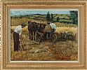 HARVEST TIME by Rowland Davidson at Ross's Online Art Auctions