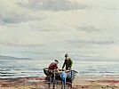 UNLOADING THE CATCH by Liam Reilly at Ross's Online Art Auctions