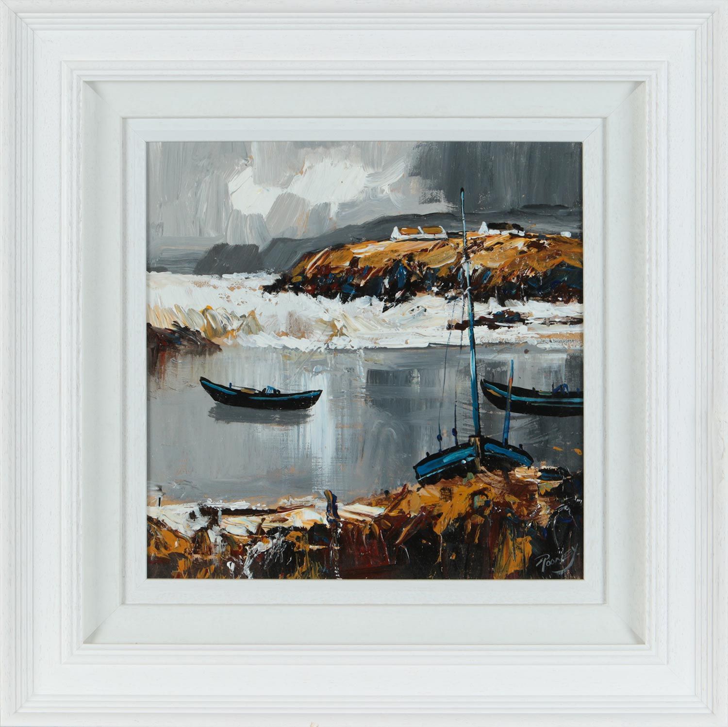 NORTH COAST TIDAL SURGE by J.P. Rooney at Ross's Online Art Auctions