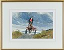 WINDY DAY, MALIN HEAD by James Macintyre RUA at Ross's Online Art Auctions