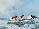 AFRICAN COTTAGES by Helena Mommen at Ross's Online Art Auctions