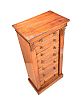 WILLIAM IV WALNUT WELLINGTON CHEST at Ross's Online Art Auctions