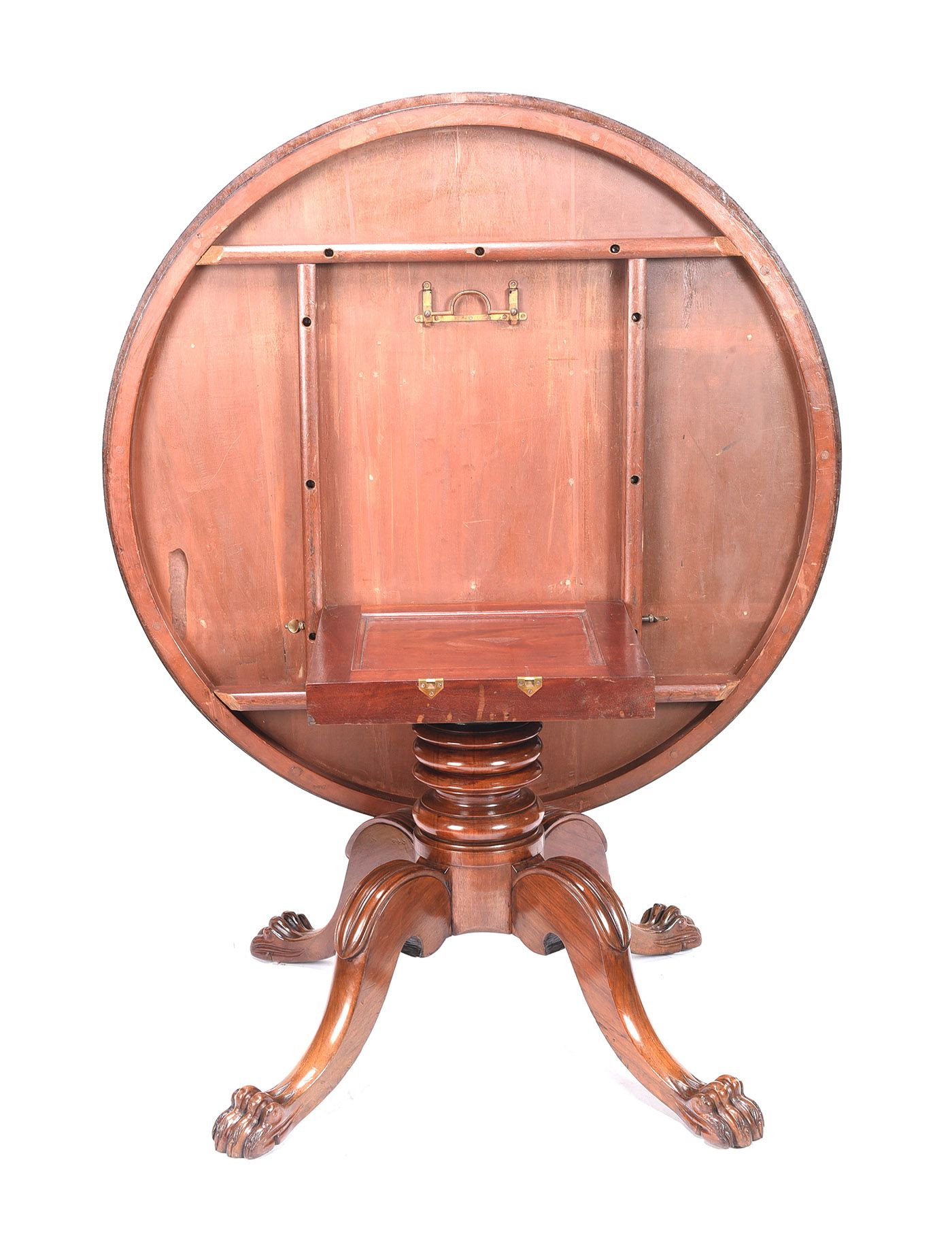 FINE WILLIAM IV ROSEWOOD CENTRE TABLE at Ross's Online Art Auctions