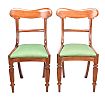 PAIR OF VICTORIAN MAHOGANY SIDE CHAIRS at Ross's Online Art Auctions