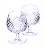 TWO WATERFORD CRYSTAL BRANDY BALLOONS at Ross's Online Art Auctions