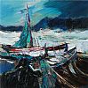 WEATHERED BOATS by J.P. Rooney at Ross's Online Art Auctions