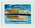 THE WATERFRONT HALL, BELFAST by Julia Duff at Ross's Online Art Auctions