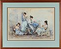 THE LACE MAKERS by Eric R. Sturgeon at Ross's Online Art Auctions