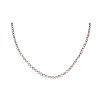 18CT WHITE GOLD DIAMOND TENNIS NECKLACE at Ross's Online Art Auctions