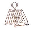 LARGE SILVER PLATED TOAST RACK at Ross's Online Art Auctions