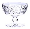 SET OF TEN WATERFORD CRYSTAL CHAMPAGNE SAUCERS at Ross's Online Art Auctions