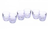 SET OF SIX WATERFORD CRYSTAL OLD FASHIONED GLASSES at Ross's Online Art Auctions