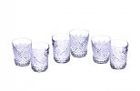 SET OF SIX WATERFORD CRYSTAL CORDIAL GLASSES at Ross's Online Art Auctions