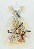 NEIDEN RIVERBIRD DRESS by Christine Bowen at Ross's Online Art Auctions