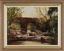 THE BRIDGE by Maurice Canning Wilks ARHA RUA at Ross's Online Art Auctions
