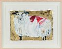 STANDING RAM by Christine Bowen at Ross's Online Art Auctions