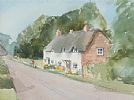 COTTAGE AT FIGHELDEAN by Andy C. G. Le Poidevin at Ross's Online Art Auctions