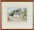 COTTAGE AT FIGHELDEAN by Andy C. G. Le Poidevin at Ross's Online Art Auctions
