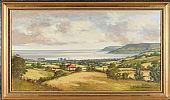 ABOVE CARNLOUGH, COUNTY ANTRIM by Samuel McLarnon UWS at Ross's Online Art Auctions