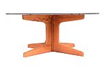 MID CENTURY TEAK COFFEE TABLE at Ross's Online Art Auctions