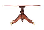 MAHOGANY OVAL COFFEE TABLE at Ross's Online Art Auctions